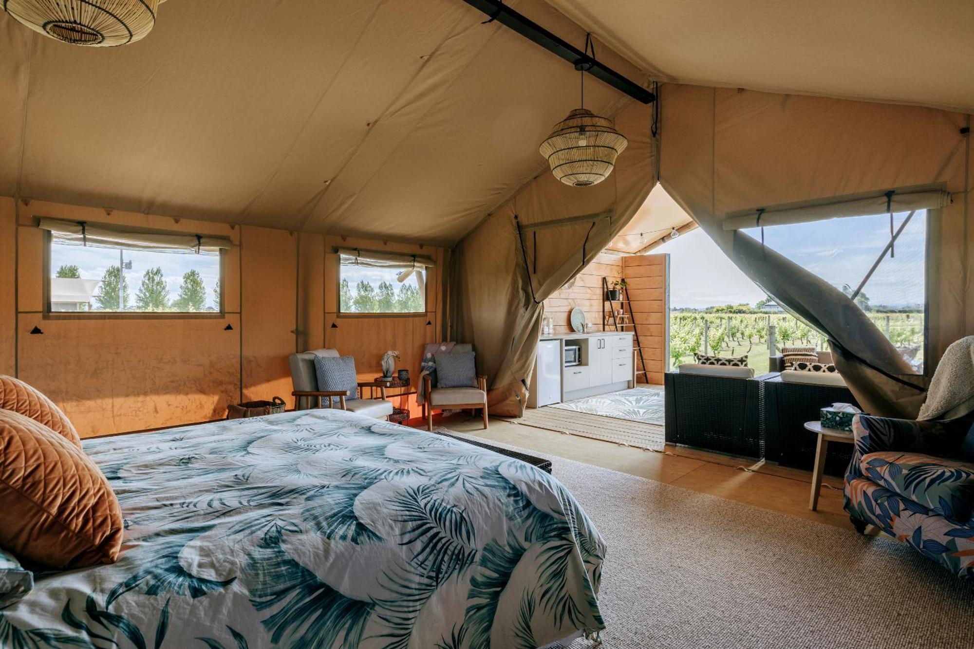 Villas & Vines Glamping Hastings Exterior photo