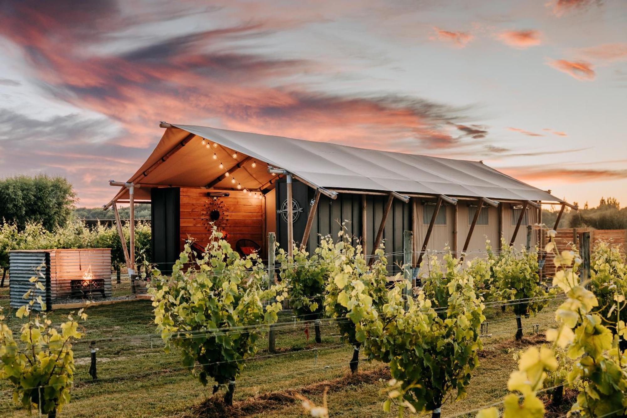 Villas & Vines Glamping Hastings Exterior photo