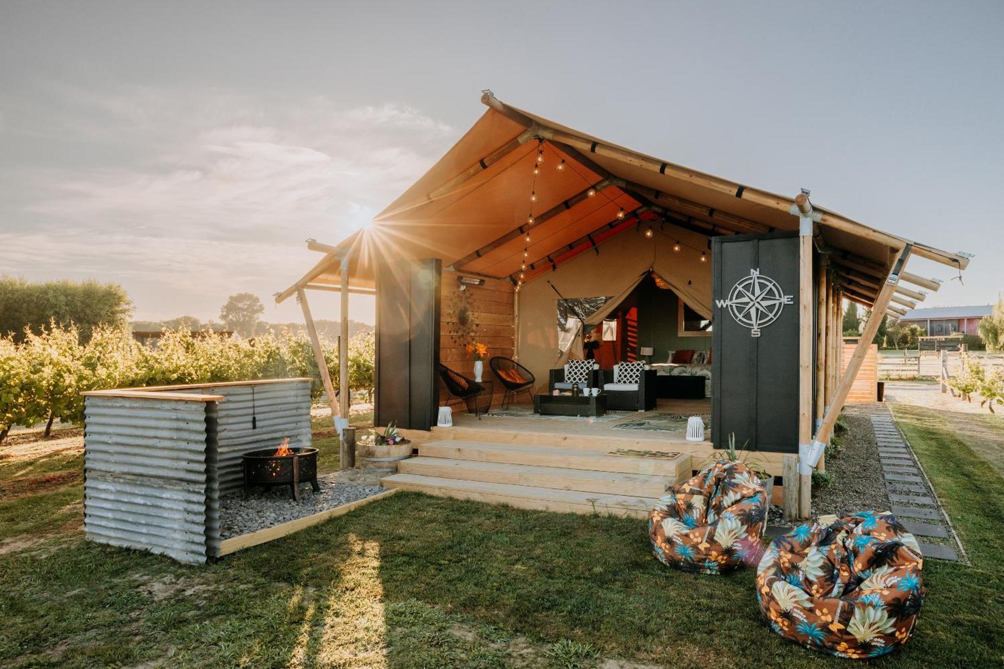 Villas & Vines Glamping Hastings Exterior photo
