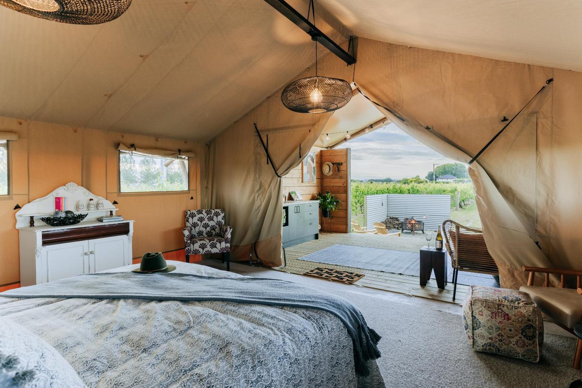 Villas & Vines Glamping Hastings Exterior photo