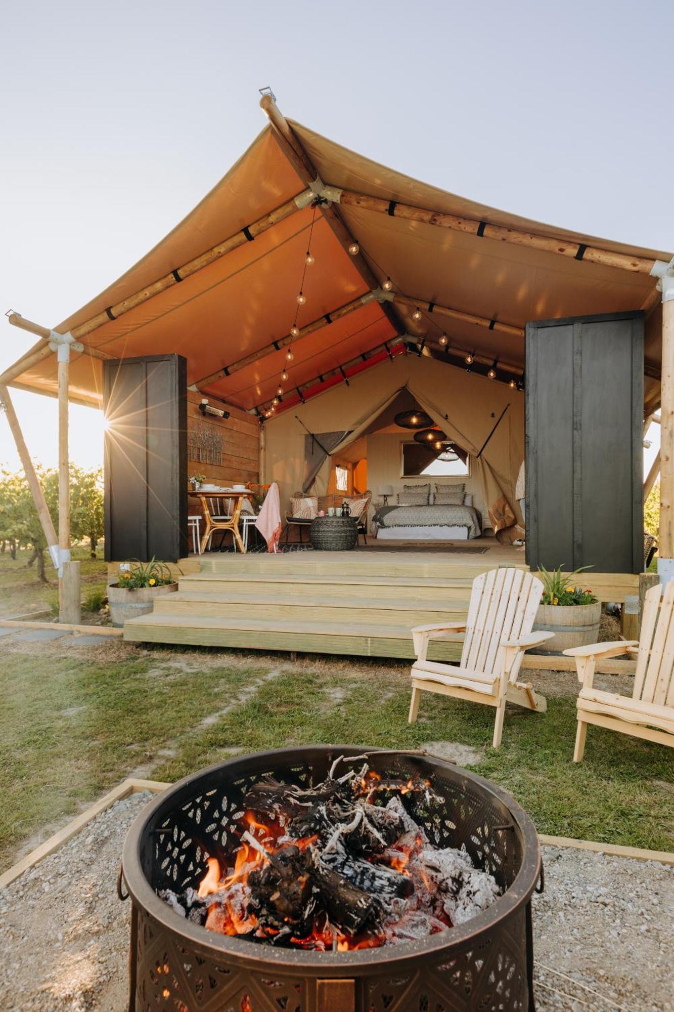 Villas & Vines Glamping Hastings Exterior photo
