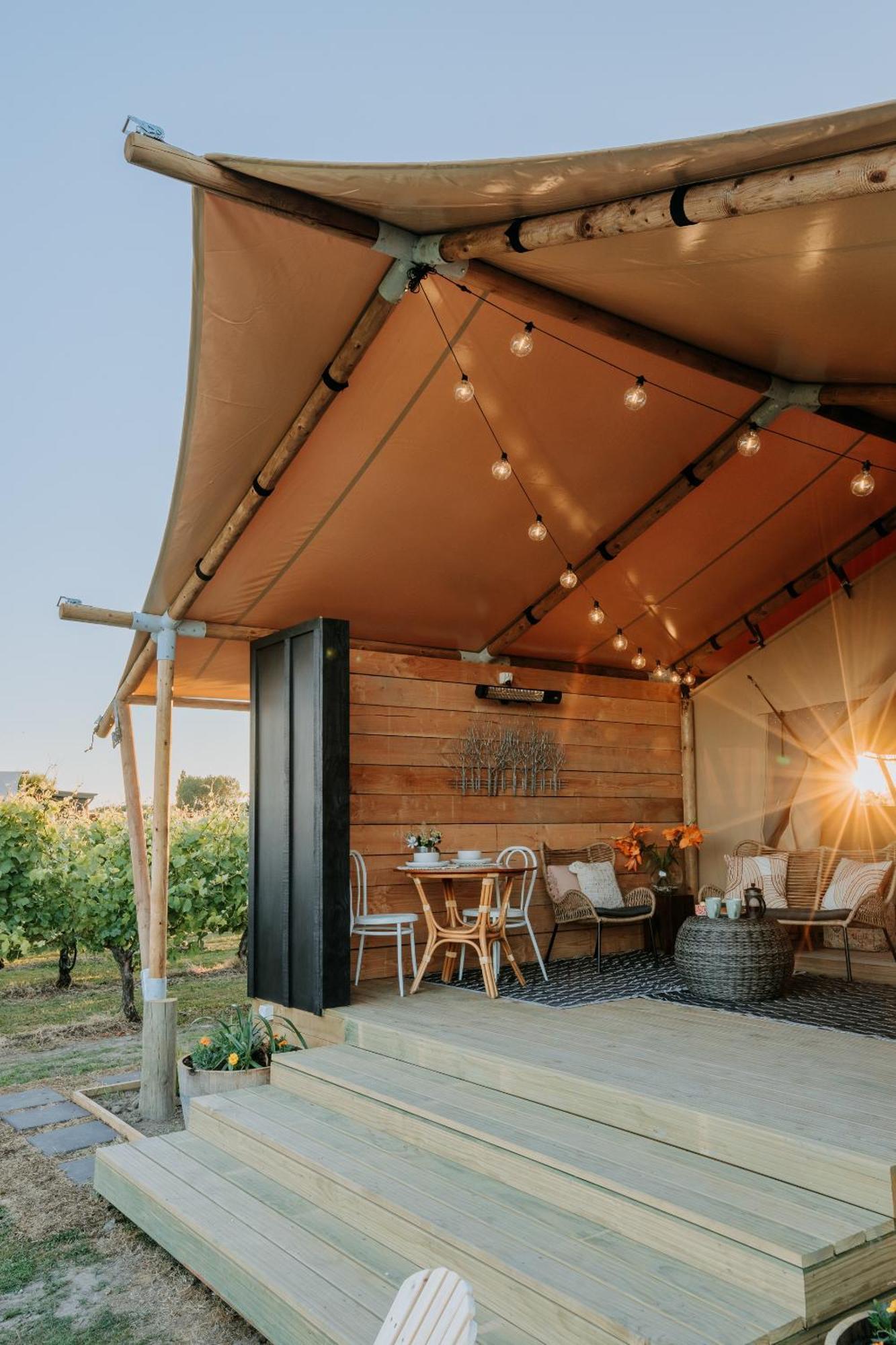Villas & Vines Glamping Hastings Exterior photo