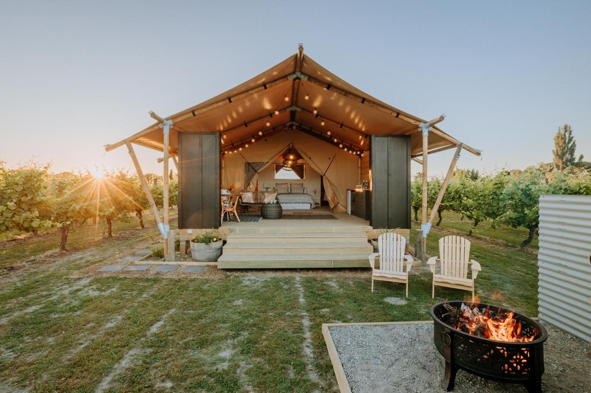 Villas & Vines Glamping Hastings Exterior photo