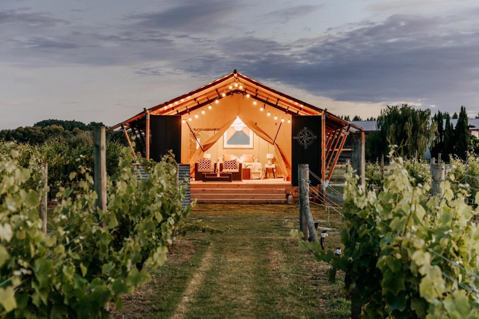 Villas & Vines Glamping Hastings Exterior photo